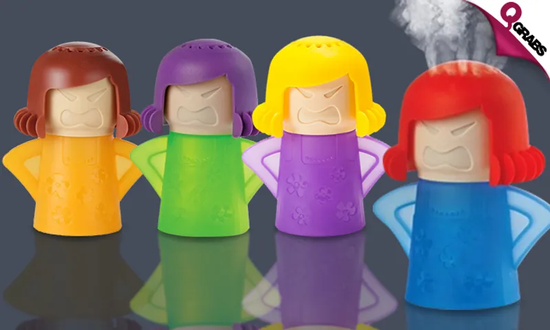 ‘Angry Mama’ Microwave Cleaners!